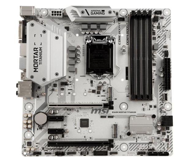 MSI B360M MORTAR TITANIUM - 422614 - zdjęcie 3